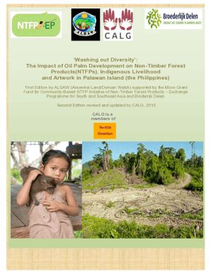 Oil palm expansion in the Philippines leading to illegal .